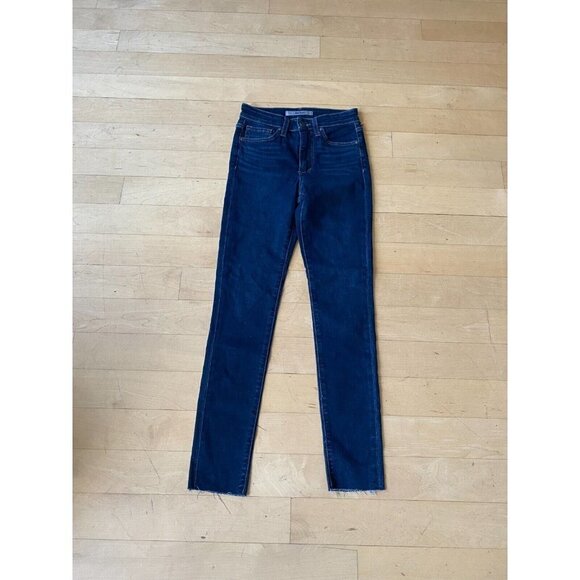 Joes Jeans "Haxby" hi rise BNWOT jeans sz 24 womens raw hem  NEW skinny ankle - Picture 2 of 9